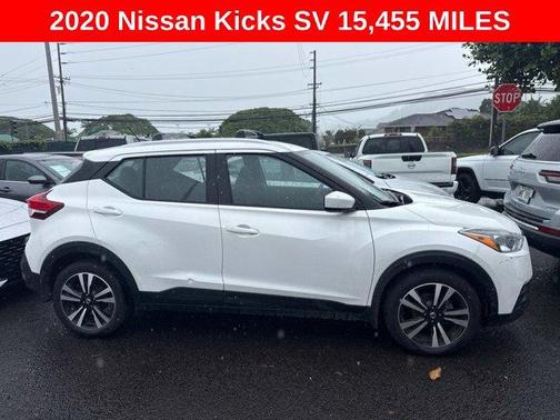 Aspen White 2020 Nissan Kicks SV