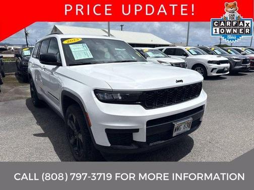 Bright White Clearcoat 2023 Jeep Grand Cherokee L Laredo