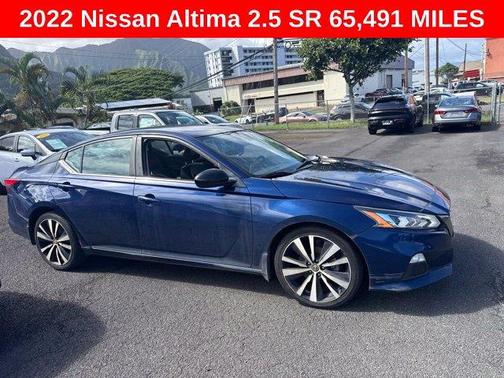 Deep Blue Pearl 2022 Nissan Altima 2.5 SR