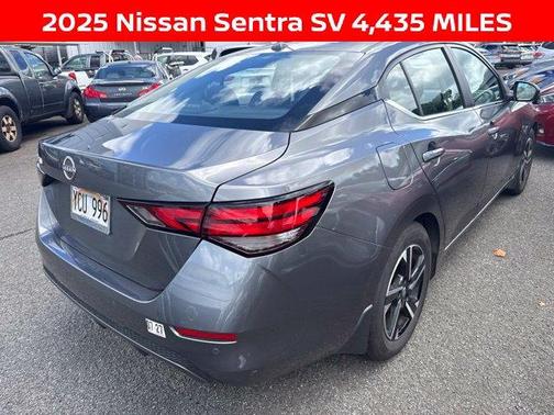 Gun Metallic 2025 Nissan Sentra SV
