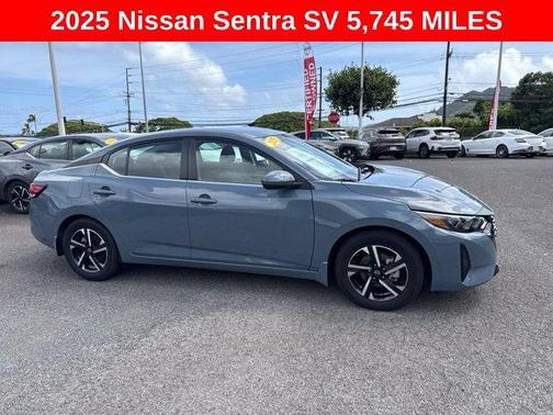 Atlantic Gray M 2025 Nissan Sentra SV