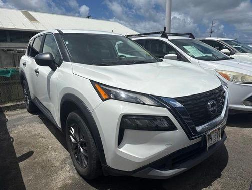 Glacier White 2023 Nissan Rogue S