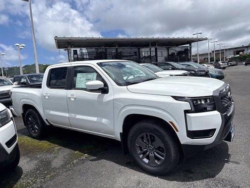 Glacier White 2026 Nissan Frontier SV