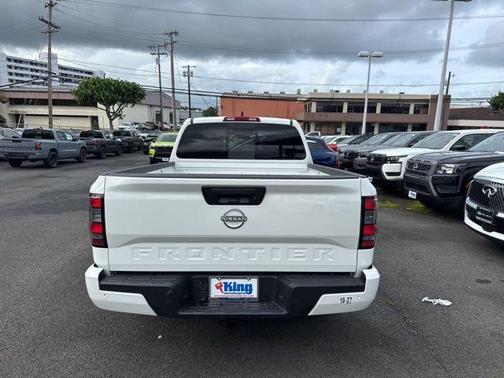 Glacier White 2026 Nissan Frontier SV