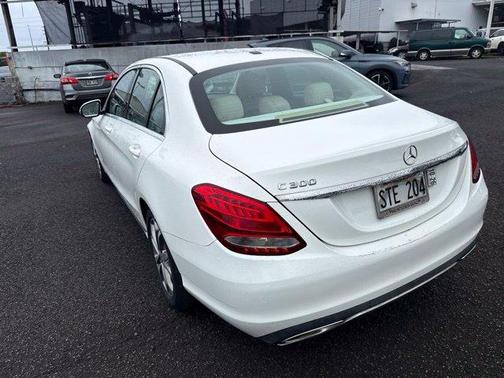 White 2015 Mercedes-Benz C-Class C 300