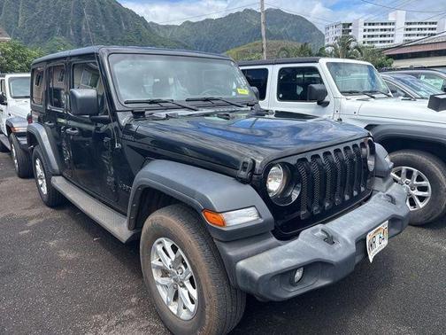 Black Clearcoat 2023 Jeep Wrangler Sport