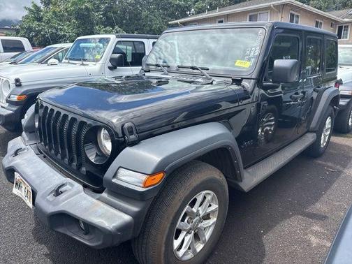 Black Clearcoat 2023 Jeep Wrangler Sport