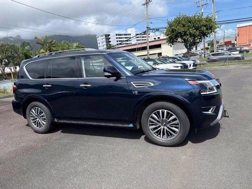 Hermosa Blue 2022 Nissan Armada SL