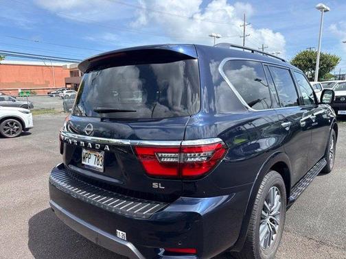 Hermosa Blue 2022 Nissan Armada SL