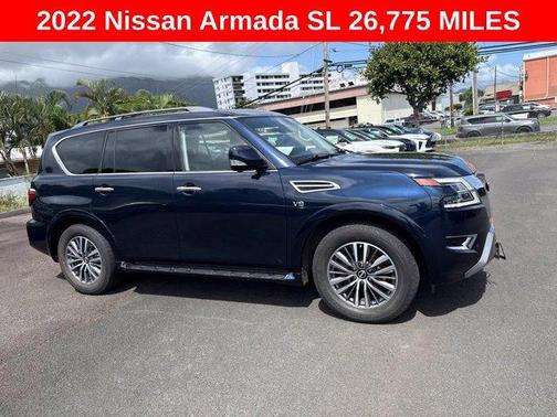 Hermosa Blue 2022 Nissan Armada SL