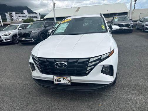 White Pearl 2024 Hyundai TUCSON SEL