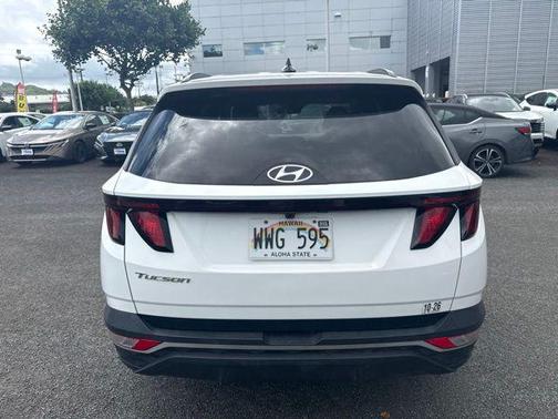 White Pearl 2024 Hyundai TUCSON SEL