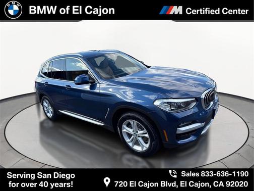 2020 BMW X3 sDrive30i