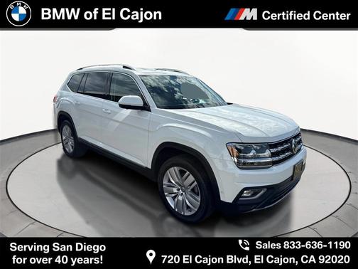2019 Volkswagen Atlas 3.6L SEL Premium