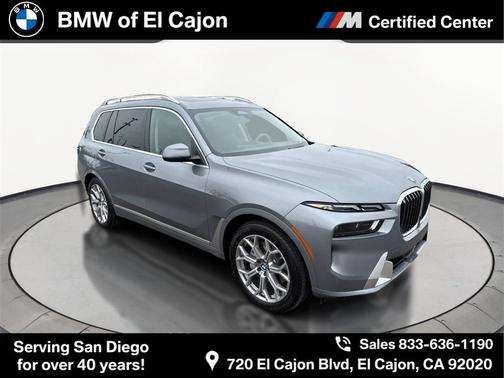 2025 BMW X7 xDrive40i