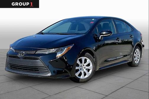 Midnight Black Metallic 2024 Toyota Corolla LE