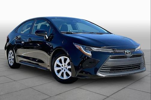 Midnight Black Metallic 2024 Toyota Corolla LE