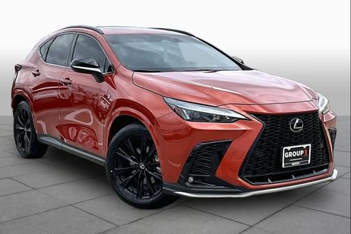 Cadmium Orange 2024 Lexus NX 350 F SPORT Handling