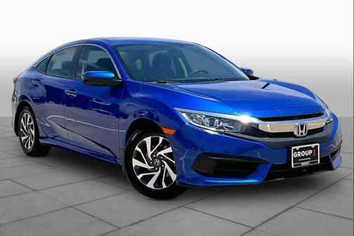 Lunar Silver Metallic 2018 Honda Civic EX