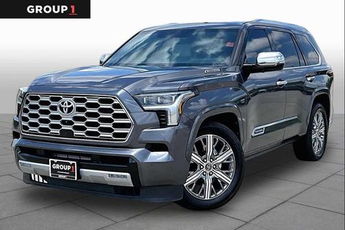 Magnetic Gray Metallic 2023 Toyota Sequoia Capstone