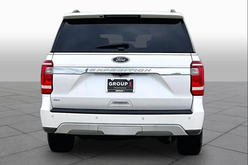 White Platinum Metallic Tri-Coat 2019 Ford Expedition XLT