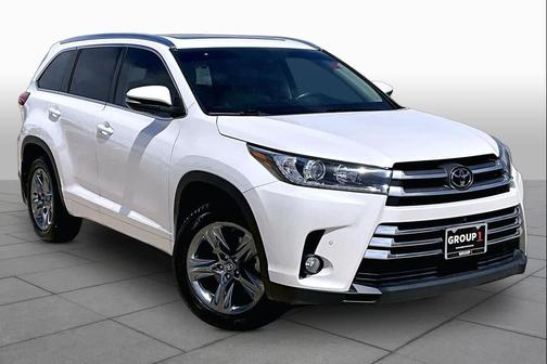 Blizzard Pearl 2018 Toyota Highlander Limited