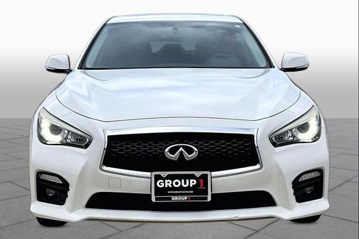 Pure White 2017 INFINITI Q50 2.0T Sport
