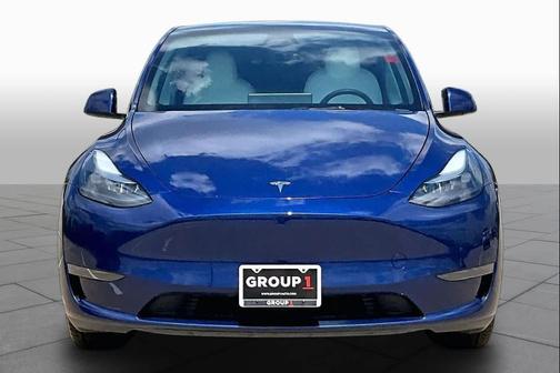 Deep Blue Metallic 2025 Tesla Model Y Long Range Dual Motor Rear-Wheel Drive
