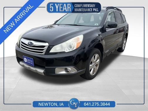 Crystal Black Silica 2012 Subaru Outback 2.5i Limited