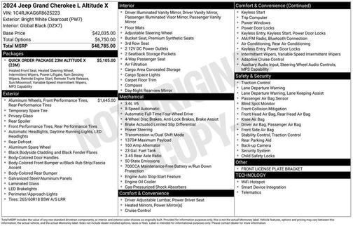 2024 Jeep Grand Cherokee L Laredo