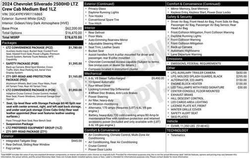 2024 Chevrolet Silverado 2500 LTZ