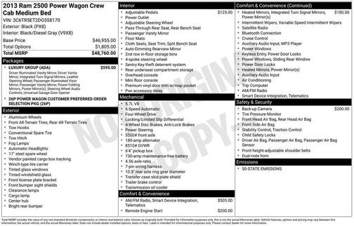 2013 RAM 2500 Power Wagon