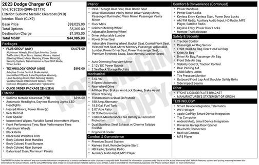 2023 Dodge Charger GT