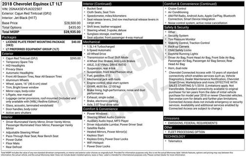 2018 Chevrolet Equinox 1LT