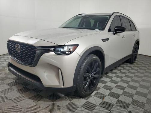 Platinum Quartz Metallic 2025 Mazda CX-90 PHEV Premium Sport