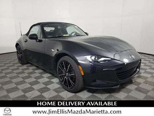 Jet Black Mica 2026 Mazda MX-5 Miata Grand Touring