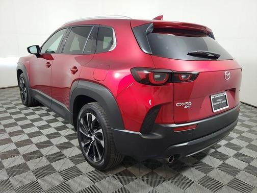 Soul Red Crystal Metallic 2025 Mazda CX-50 Hybrid Premium Plus Package