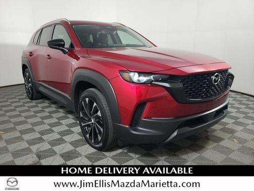 Soul Red Crystal Metallic 2025 Mazda CX-50 Hybrid Premium Plus Package