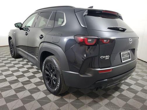 Jet Black Mica 2025 Mazda CX-50 Hybrid Premium Package