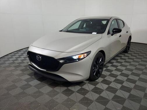 Platinum Quartz Metallic 2025 Mazda Mazda3 FWD w/Select Package