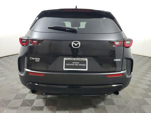 Jet Black Mica 2025 Mazda CX-50 Hybrid Premium Package