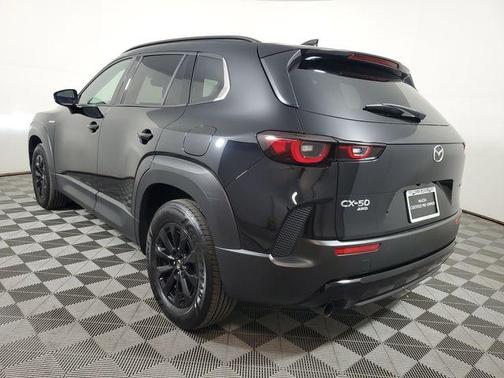 Jet Black Mica 2025 Mazda CX-50 Hybrid Premium Package