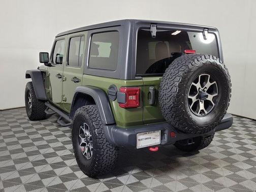 Sarge Green Clearcoat 2020 Jeep Wrangler Unlimited Rubicon