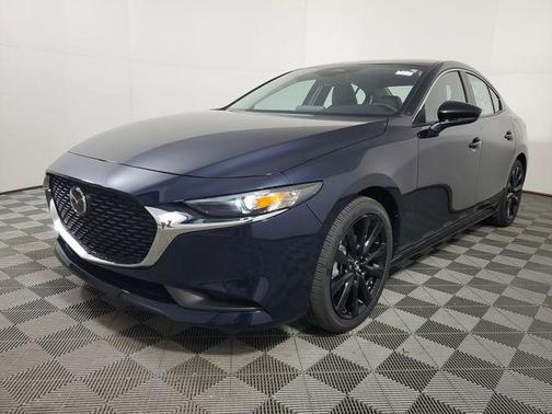 Deep Crystal Blue Mica 2026 Mazda Mazda3 FWD w/Select Package