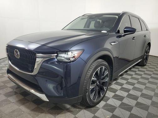 Deep Crystal Blue Mica 2024 Mazda CX-90 PHEV Premium