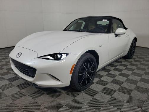 Snowflake White Pearl 2026 Mazda MX-5 Miata Grand Touring