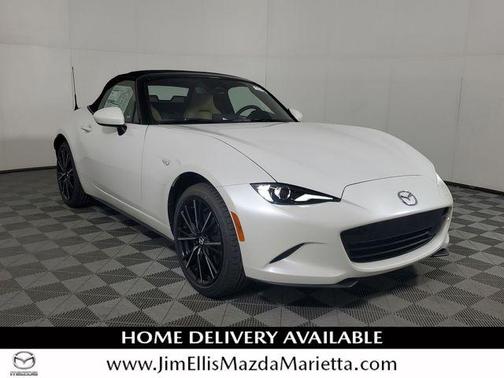 Snowflake White Pearl 2026 Mazda MX-5 Miata Grand Touring