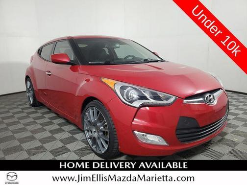 Boston Red Metallic 2014 Hyundai Veloster RE:FLEX w/Black