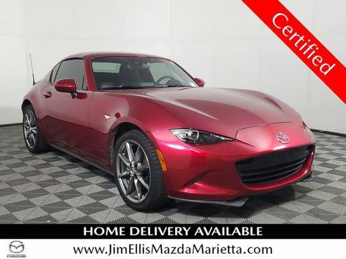 Soul Red Crystal Metallic 2022 Mazda MX-5 Miata RF Grand Touring