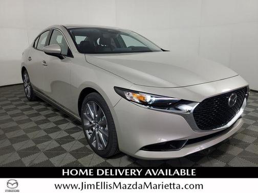 Platinum Quartz Metallic 2026 Mazda Mazda3 FWD w/Preferred Package